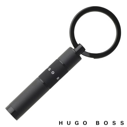 Hugo Boss Kulcstartó, Ribbon kollekció - fekete
