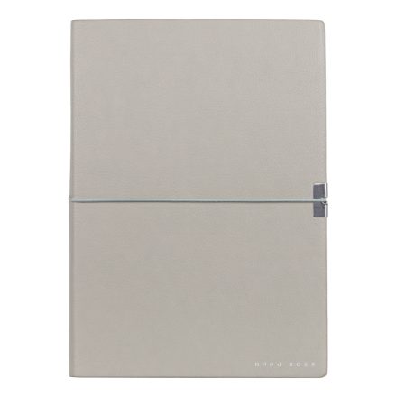 Hugo Boss Sima Notebook A5, Elegance kollekció - szürke