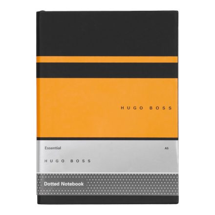 HB4368 Hugo Boss Pontozott Notebook A5, Essential Gear kollekció - sárga