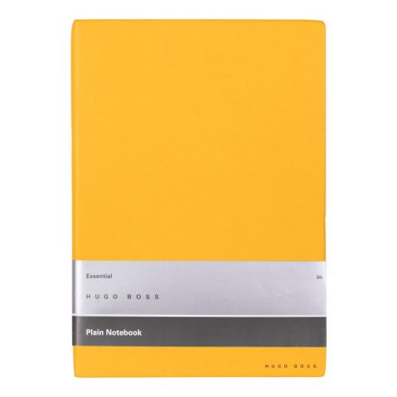 HB4375 Hugo Boss Sima Notebook B5, Essential kollekció - sárga