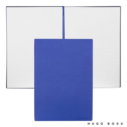 Hugo Boss Vonalas Notebook B5, Essential kollekció - kék