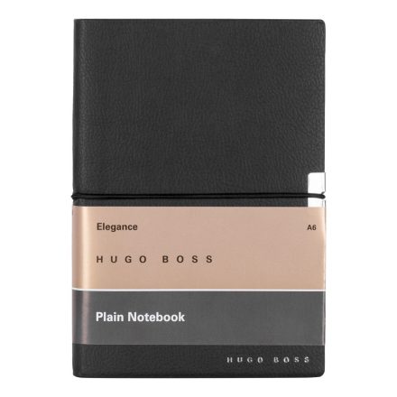 Hugo Boss Sima Notebook A6, Elegance kollekció - fekete