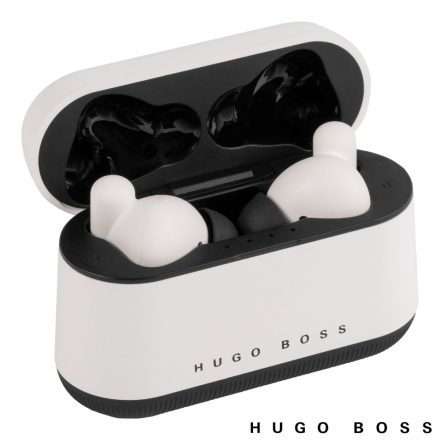 Hugo Boss AirPods Gear Matrix  kollekció - fehér