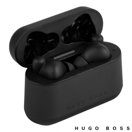 Hugo Boss AirPods Gear Matrix  kollekció - fekete