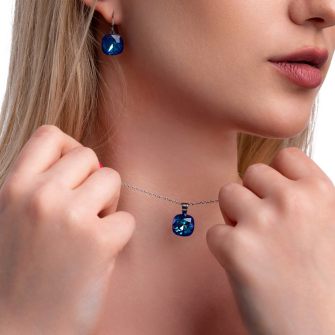 Berns Ékszerek kristály nyaklánc osztrák kristályokkal Európa szívéből