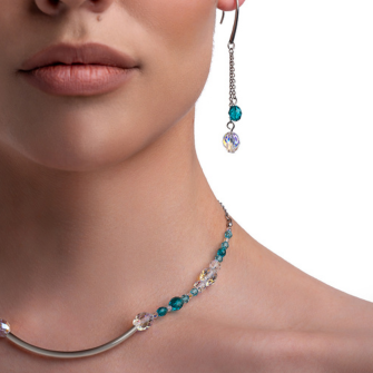 Berns Ékszerek kristály fülbevaló osztrák kristályokkal Európa szívéből