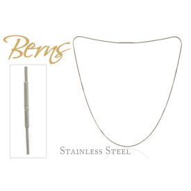 KÍGYÓLÁNC CSŐKAPCSOS 1,2MM 41CM SS