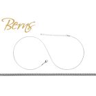 KÍGYÓLÁNC 0,9MM 41+6CM SS.