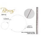 KÍGYÓLÁNC 0,9MM 45CM SS.