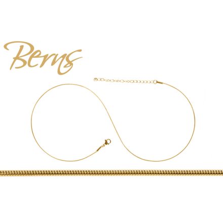 KÍGYÓLÁNC 0,9MM 41+6CM GO