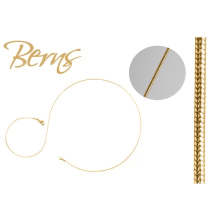 KÍGYÓLÁNC 0,9MM 45CM GO