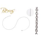 LÁNC SZEMES 0,4*41+4CM SS