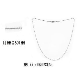 LÁNC 0,5MM *50CM SS