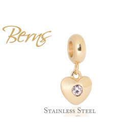 BERNS B.CHARM-HEART 10,8*10,4MM GO