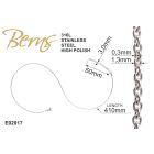 LÁNC SZEMES 0,3*41+5CM316L SS