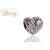 BEAD-HEART ANGEL WING