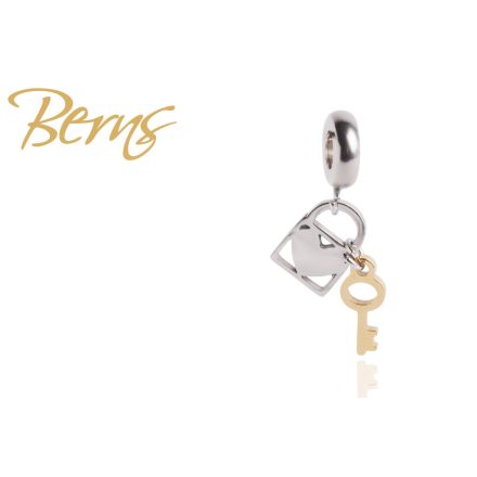 CHARM-PADLOCK+KEY SS-GO