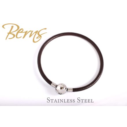 KARKÖTŐ B.CHARM. FEKETE BŐR 17,5CM