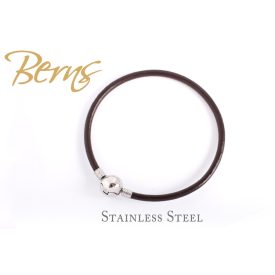 KARKÖTŐ B.CHARM. FEKETE BŐR 19CM