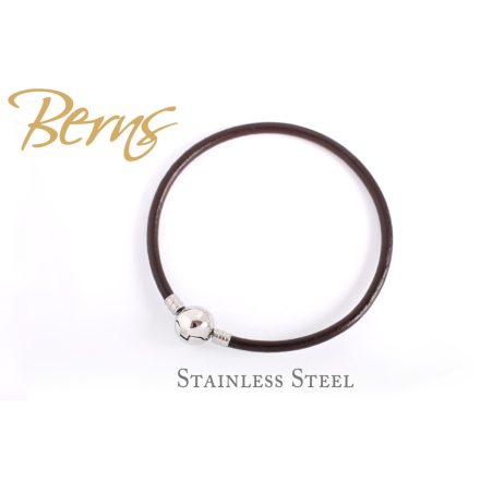 KARKÖTŐ B.CHARM. FEKETE BŐR 19CM