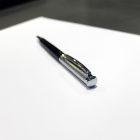 HUGO BOSS golyóstoll, Sophisticated Diamond kollekció - ezüst, fekete
