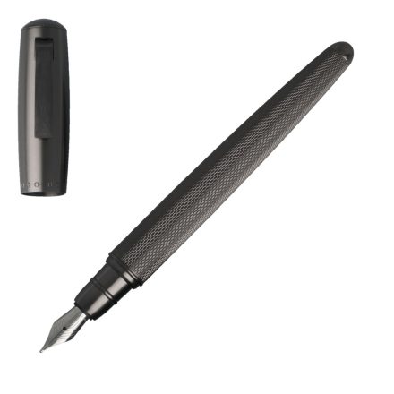 HUGO BOSS töltőtoll, Pure Matte kollekció - sötétszürke