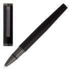 HUGO BOSS rollertoll, Formation Herringbone kollekció - fekete, gun