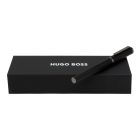 HUGO BOSS töltőtoll, Formation Herringbone kollekció - fekete, gun
