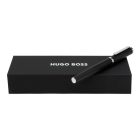 HUGO BOSS rollertoll, Formation Herringbone kollekció - fekete, króm