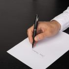 Hugo Boss golyóstoll, Chevron kollekció - fekete