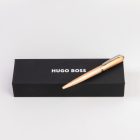 HUGO BOSS golyóstoll, Contour Brushed kollekció - pezsgőszín