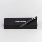 HUGO BOSS golyóstoll, Gear, Pinstripe kollekció - fekete / króm