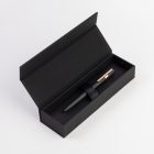 HUGO BOSS golyóstoll, Gear, Pinstripe kollekció - fekete / rosegold