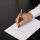 HUGO BOSS golyóstoll, Gear Icon kollekció - fekete