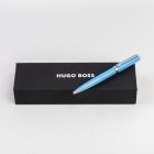 HUGO BOSS golyóstoll, Gear Icon kollekció - világoskék      ió - pasztell kék