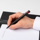 HUGO BOSS golyóstoll, Loop Diamond kollekció - fekete