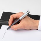 HUGO BOSS golyóstoll, Gear Ribs kollekció - gunmetal