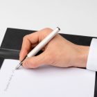 HUGO BOSS töltőtoll, Gear Ribs kollekció - króm