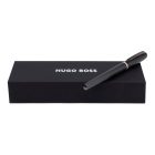HUGO BOSS rollertoll, Contour Iconic kollekció- sötétszürke, fekete