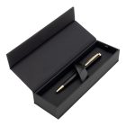 HUGO BOSS golyóstoll, Sophisticated kollekció - arany, matt fekete