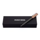 HUGO BOSS golyóstoll, Arche Iconic kollekció - camel barna