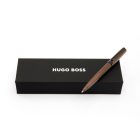 HUGO BOSS golyóstoll, Gear Brushed kollekció - barna
