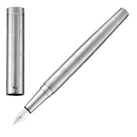 HUGO BOSS töltőtoll, Loop Stripes kollekció - króm