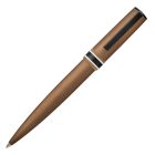 HUGO BOSS golyóstoll, Arche Brushed Ring kollekció - camel barna