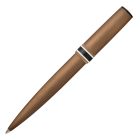 HUGO BOSS golyóstoll, Arche Brushed Ring kollekció - camel barna