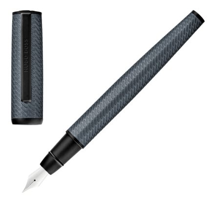 HUGO BOSS töltőtoll, Arche Pattern kollekció - szürke