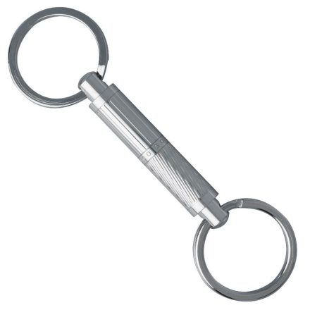 Hugo Boss kulcstartó, Trilogy kollekció - króm