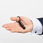 HUGO BOSS kulcstartó, Gear Matrix kollekció - fekete