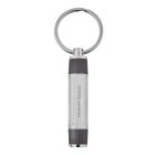 HUGO BOSS kulcstartó, Gear Ribs kollekció - ezüst szín, fekete