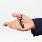 HUGO BOSS kulcstartó, Gear Ribs kollekció - fekete